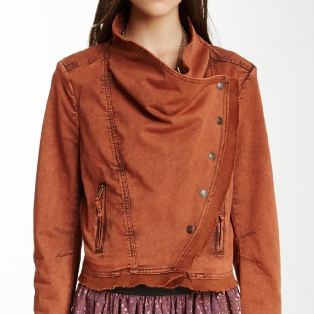 [SOLD] Free People Asymmetrical Jacket